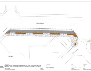 L’Ajuntament treu a licitació les obres d’urbanització del vial lateral de l’N-II, a l’alçada de Cal Castelló