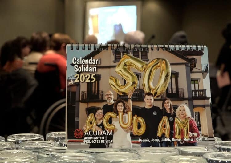 ACUDAM presenta el calendari dels 50 anys